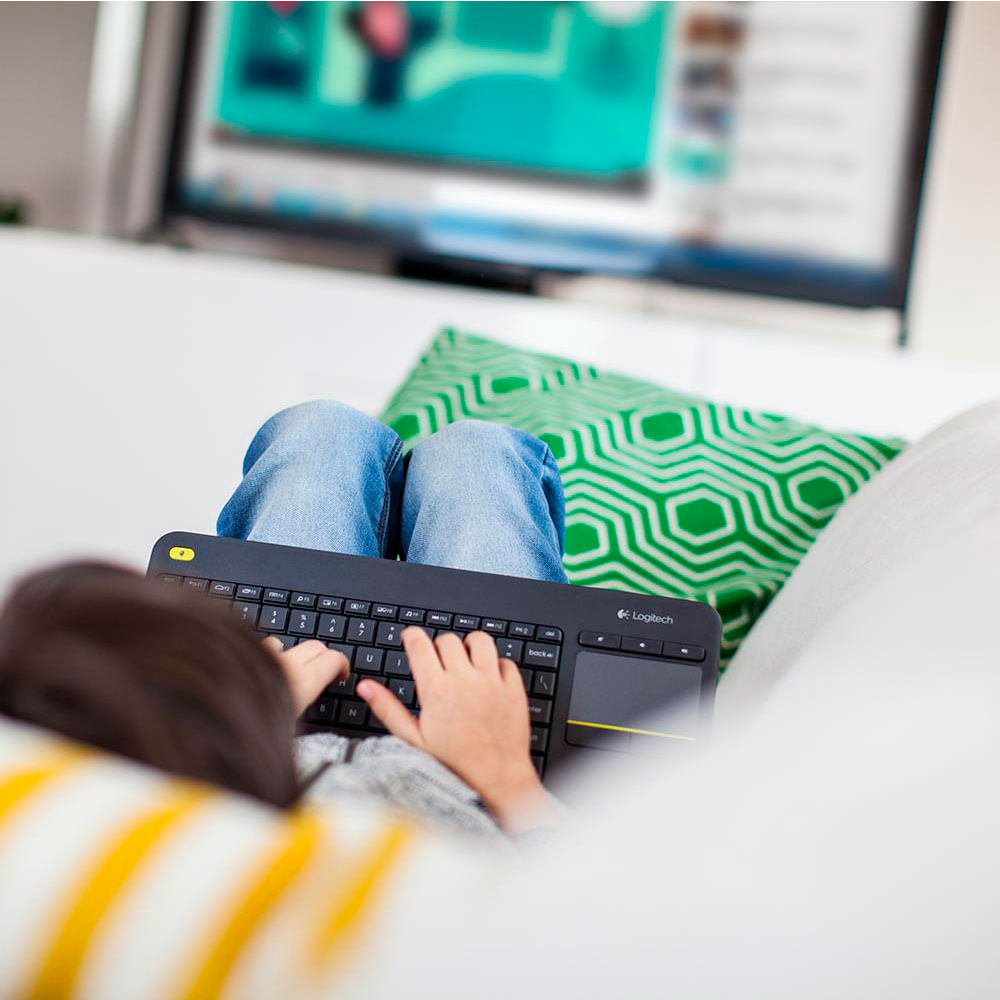 Teclado Logitech Inalambrico K400 Smart Tv Plus Teknopolis