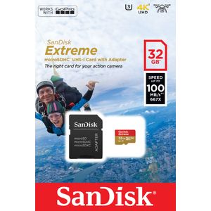 Memoria Sandisk Micro Sd 32 Gb Extreme C10 100-60 Mbs