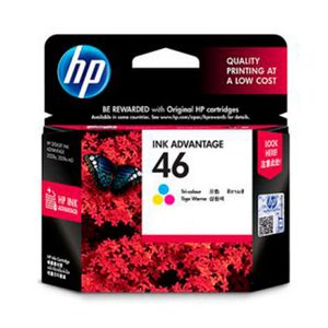 Cartucho De Tinta Hp 46 Color Original (Cz638Al)