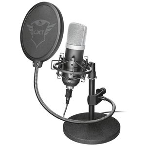 Microfono Trust Gxt 252 Emita Streaming Usb con Base Desmontable