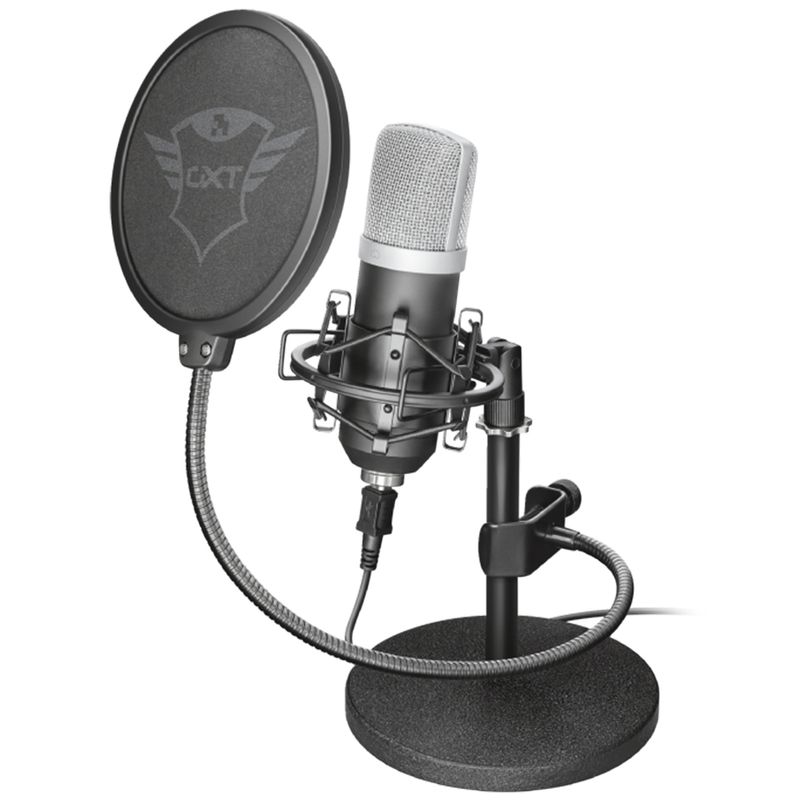 Microfono-Trust-Gxt-252-Emita-Streaming-Usb-con-Base-Desmontable