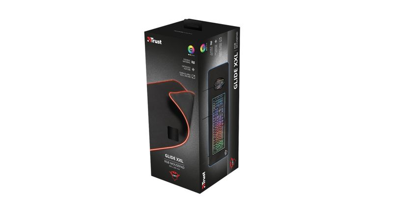 Pad Mouse Gamer Trust Gx 764 XXL Glide-Flex Iluminación LED RGB  (93x30x0,3cm) - Teknopolis Tienda de Tecnología y Celulares Colombiana  Online