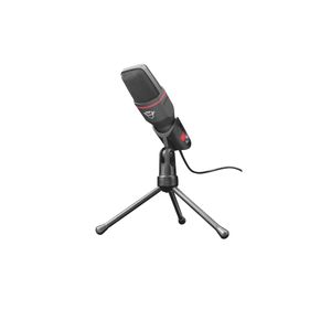 Microfono Trust Gxt 212 Mico 3.5 Mm-Usb conTripode Ref 23791 Negro-Rojo