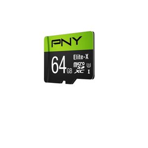Memoria Micro Sd Pny Elite-X U3  64 Gb Clase 10