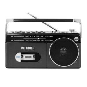 Parlante Reproductor Bluetooth Victrola Radio VBB-25-GRY