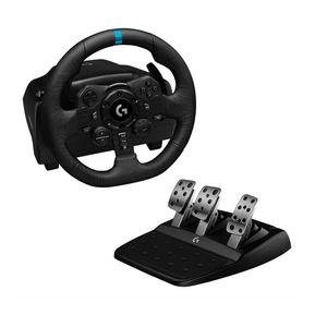 Timón + Pedales Logitech G923 para Play Station 5, 4, 3 y PC 941-000147