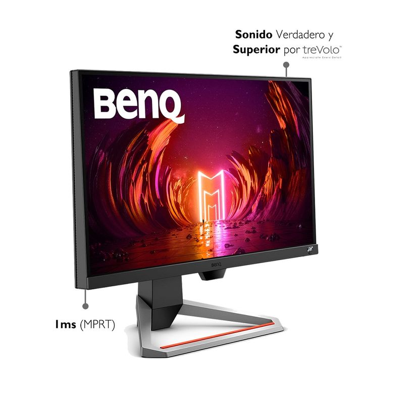 Monitor Benq EX2510S  Gris oscuro Para Gaming Mobiuz 24.5Pulg 165 Hz (1920x1080)