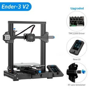 Impresora 3D Creality Ender-3 V2 Filamento PLA, TPU, PETG, ABS