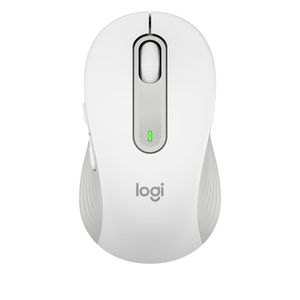 Mouse Logitech M650 Signature inalambrico-Bluetooth Blanco