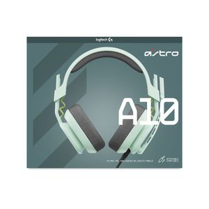 Audífonos Diadema Gaming Astro A10 Gen 2/Menta/Cable/PS5/Xbox/PC/Cel