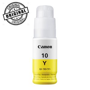 Botella de Tinta Canon GI-10 Amarilla