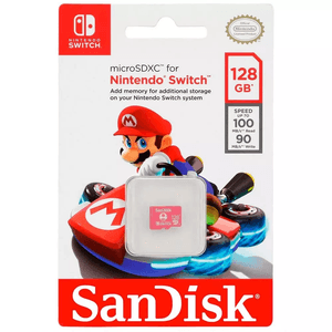 Memoria Sandisk Micro SD Nintendo Switch 128GB