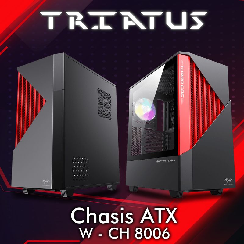 Chasis-Gamer-Wattana-Triatus-con-Fuente-Thermaltake-Smart-600W