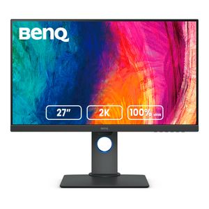 Monitor Benq PD2705Q Gris Para Diseño 27 Pulg 2K Led Ips 2k QHD