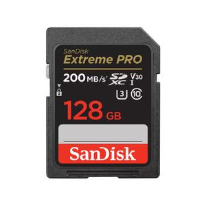 Memoria Sandisk SD Extreme PRO 128GB Class 10 SDHC™ y SDXC™ UHS-I
