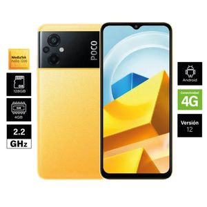 Celular POCO M5 RAM 4GB/128GB Amarillo