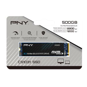 Disco Duro SSD Interno PNY 500 GB M.2 2280 NVMe Gen3x4