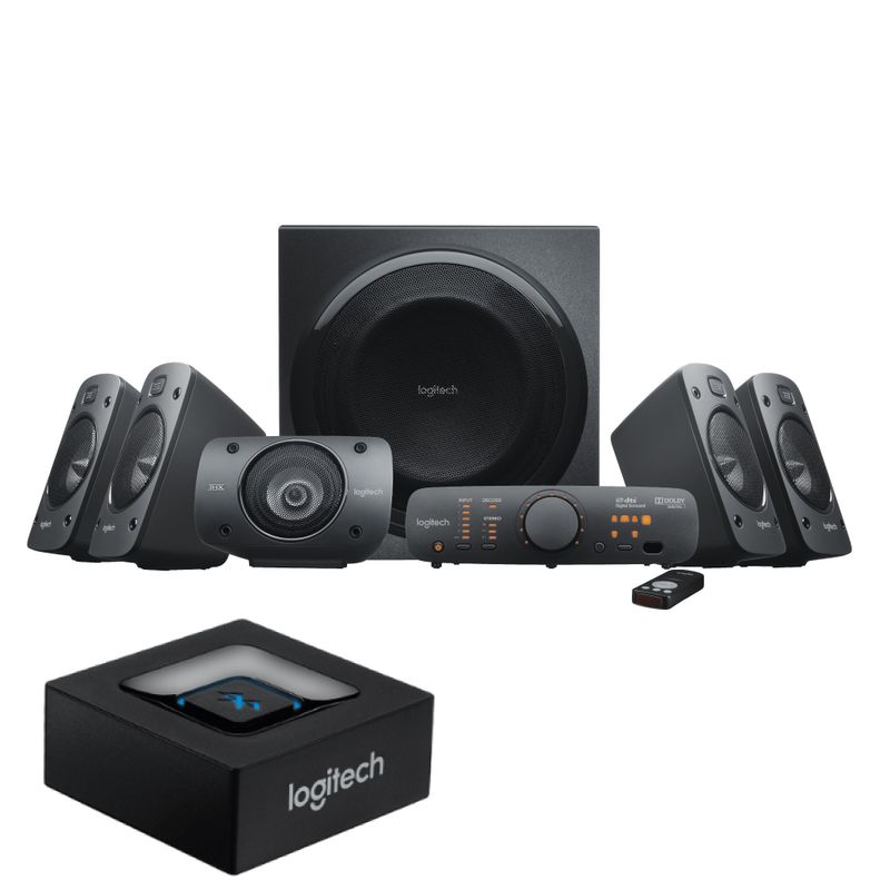 Combo-Logitech-Parlante-Z906---Adaptador-Bluetooth-USB
