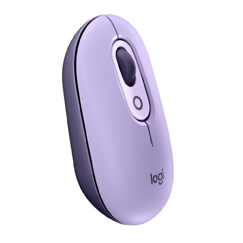 Mouse-Logitech-POP-Inalambrico-Bluetooth-Lavanda-funcion-Emojis