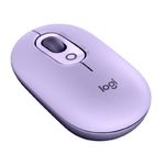 Mouse-Logitech-POP-Inalambrico-Bluetooth-Lavanda-funcion-Emojis