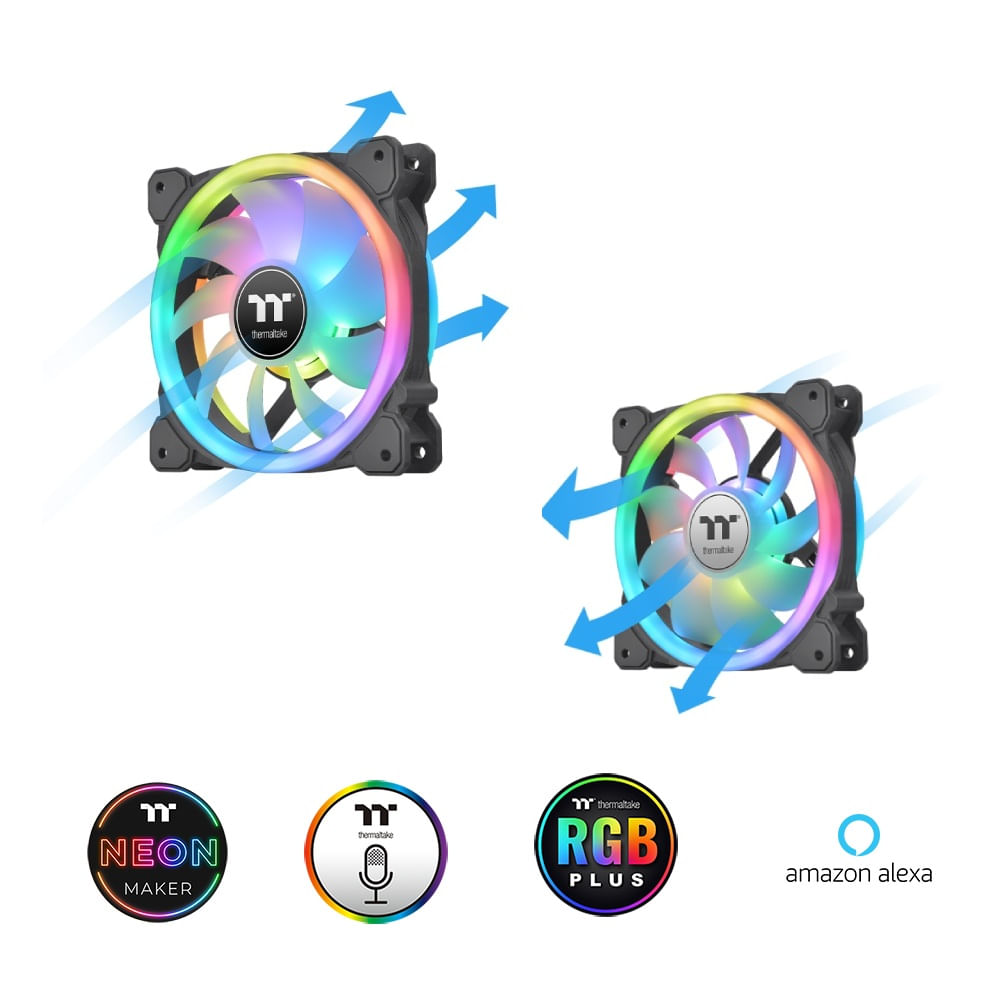 Ventilador-Thermaltake-SWAFAN-12-RGB-para-radiador-de-alta-presion-estatica--Paquete-de-3-ventiladores--2