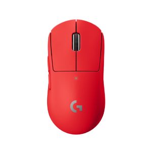 Mouse Gaming Logitech G Pro X Superlight/Rojo/Inalámb/910-006783