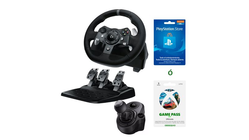 Palanca y Volante Logitech G920 Con Pedales Driving Force Pc Xbox One