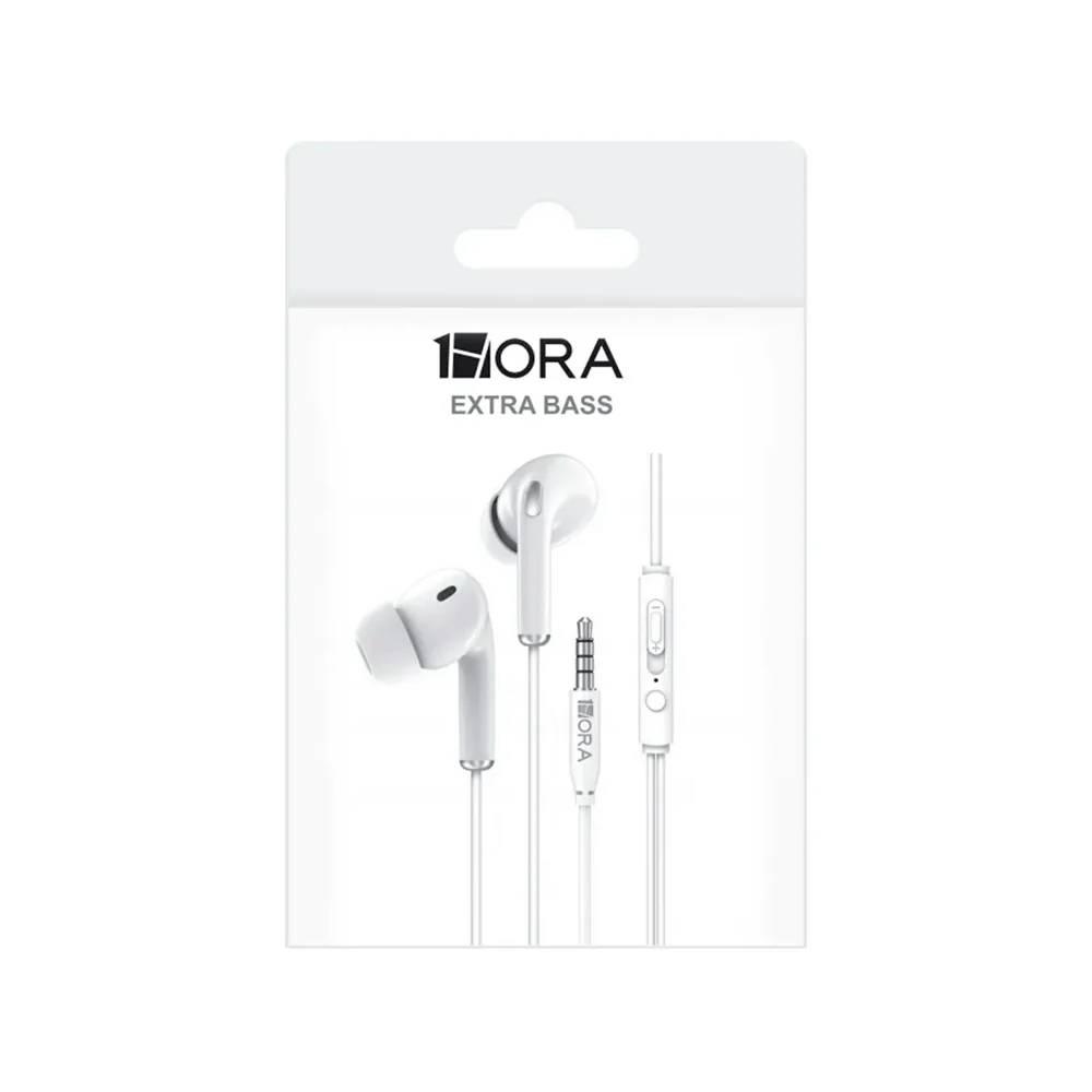 Audifonos-1Hora-AUT123-Alambrico-3.5-mm-Blanco-3