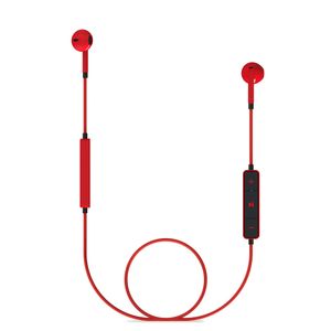 Audífonos Energy Sistem Bluetooth con Cable Rojo