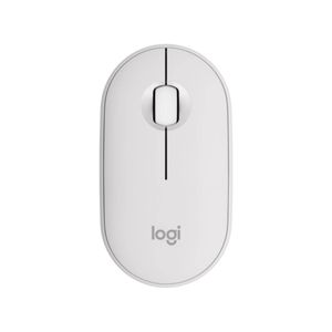 Mouse Logitech Pebble M350 2 Blanco inalámbrico-Bluetooth