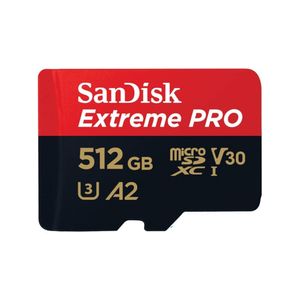 Memoria Sandisk Micro SD Extreme PRO 512GB microSDXC UHS-I / 200MB/s