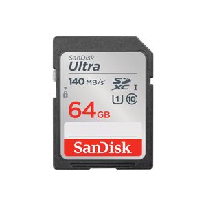 Memoria Sandisk SD Ultra 64GB SDHC UHS-I y SDXC UHS-I