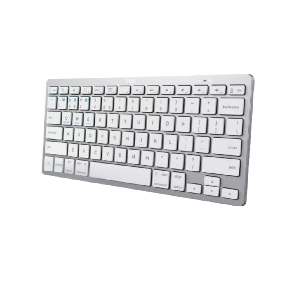 Teclado-Trust-Basics-Bluetooth-Blanco-1