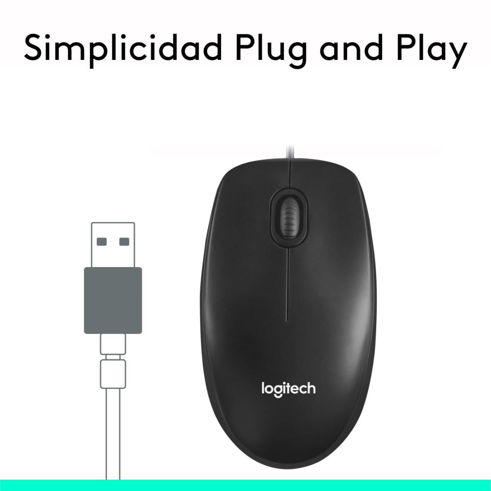 Mouse-Logitech-M100-Alambrico-Usb-Negro-3