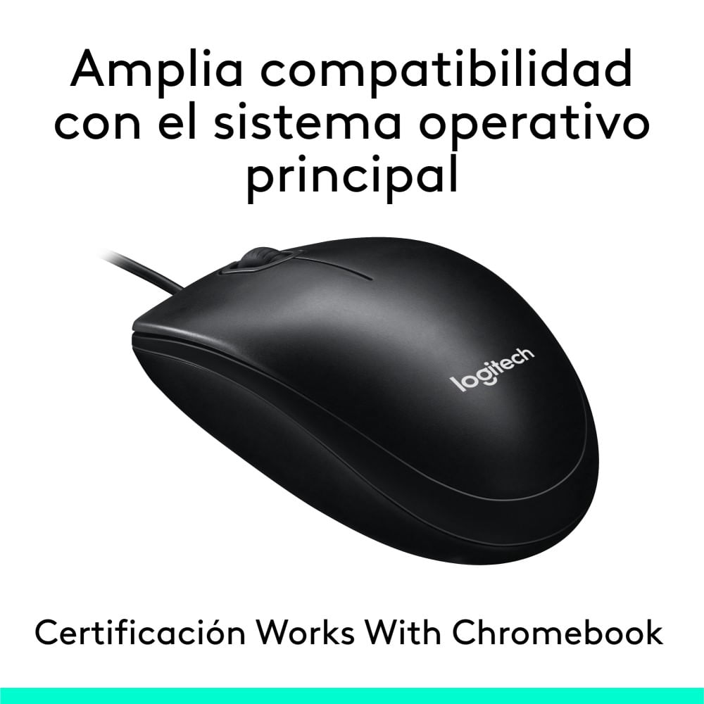 Mouse-Logitech-M100-Alambrico-Usb-Negro-4