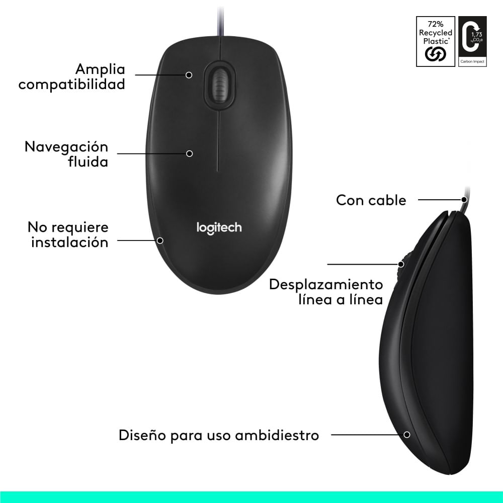 Mouse-Logitech-M100-Alambrico-Usb-Negro-5